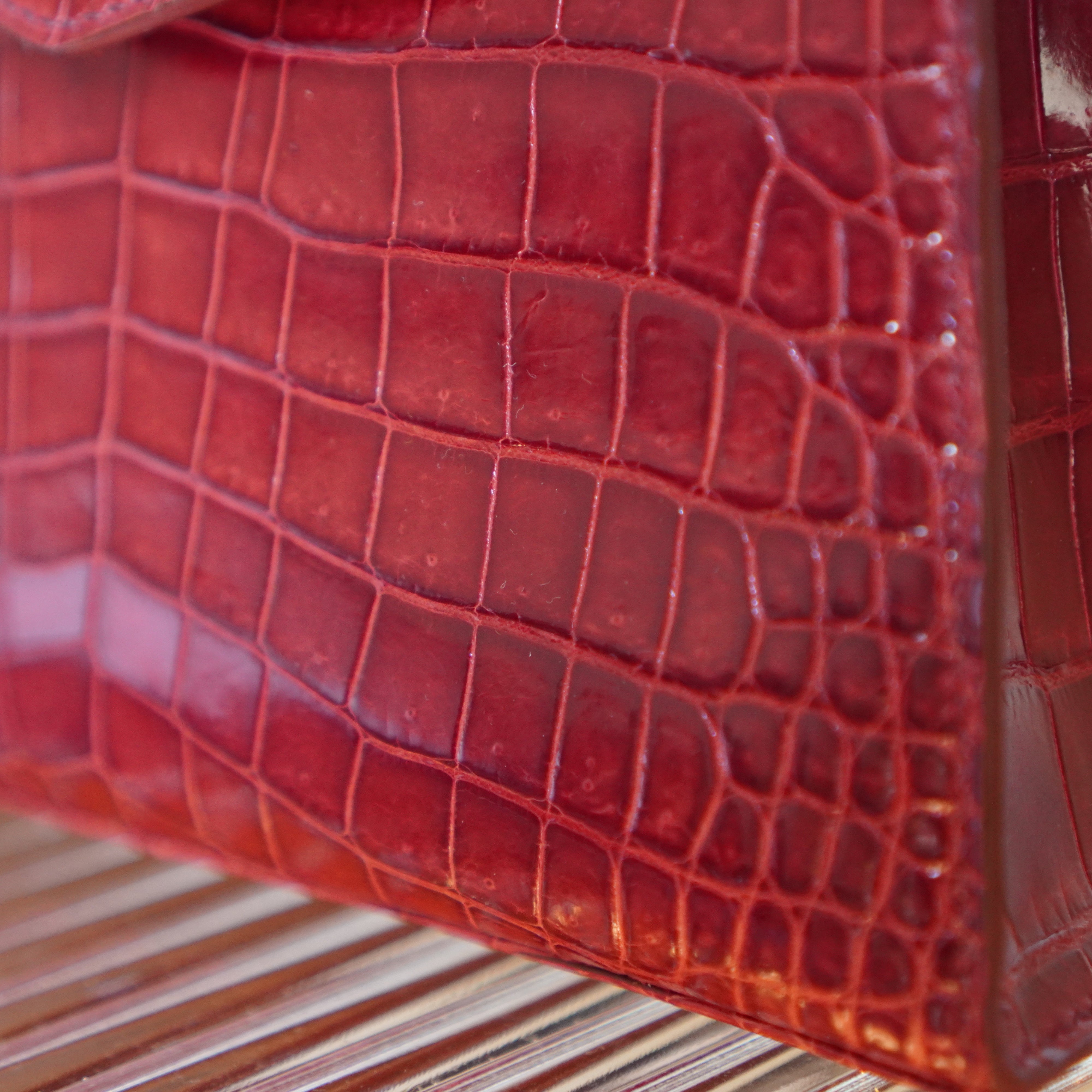 最高級】JRA Crocodile Niloticus 2Way Bag