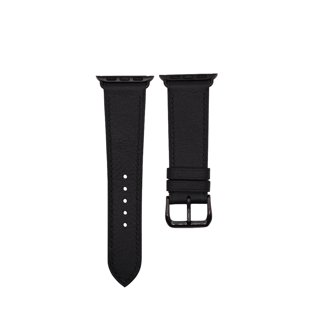 Apple Watch smooth calf strap.