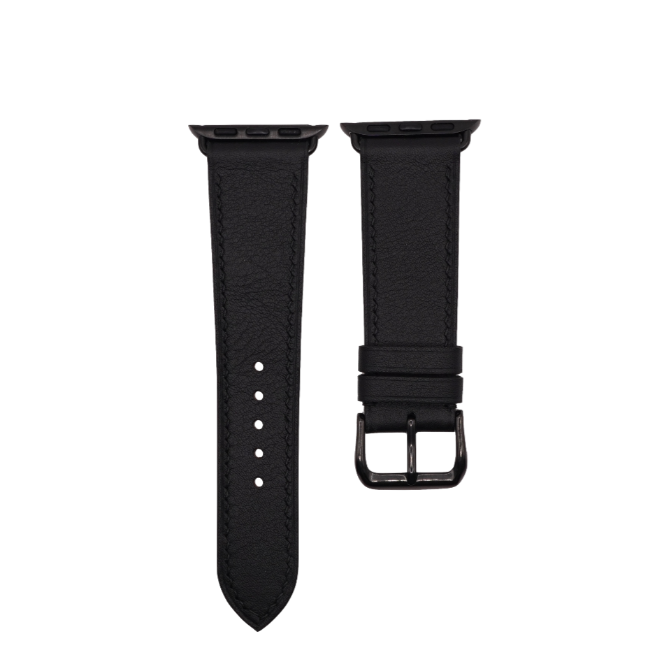 Apple Watch smooth calf strap.