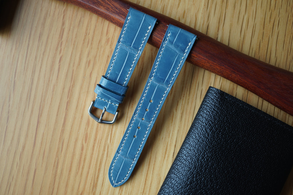 Cartier bespoke crocodile straps