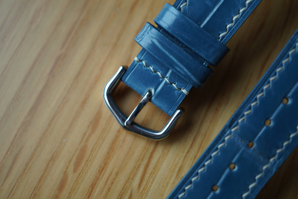 Cartier bespoke crocodile straps