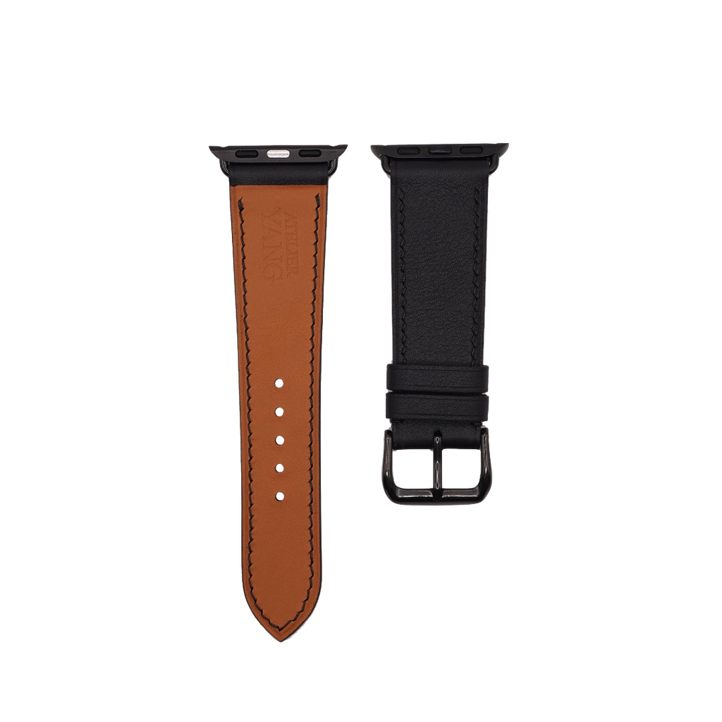 Apple Watch smooth calf strap.